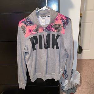 VS pink sweatshirt
